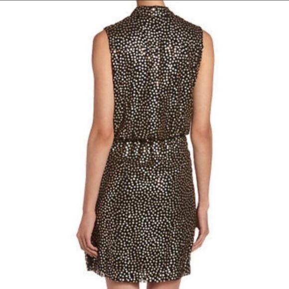 Diane Von Furstenberg Issie gold sequin dress - Picture 2 of 10